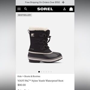 Sorel Yoot Pac Nylon